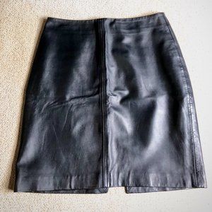 H&M Premium Leather Pencil Skirt